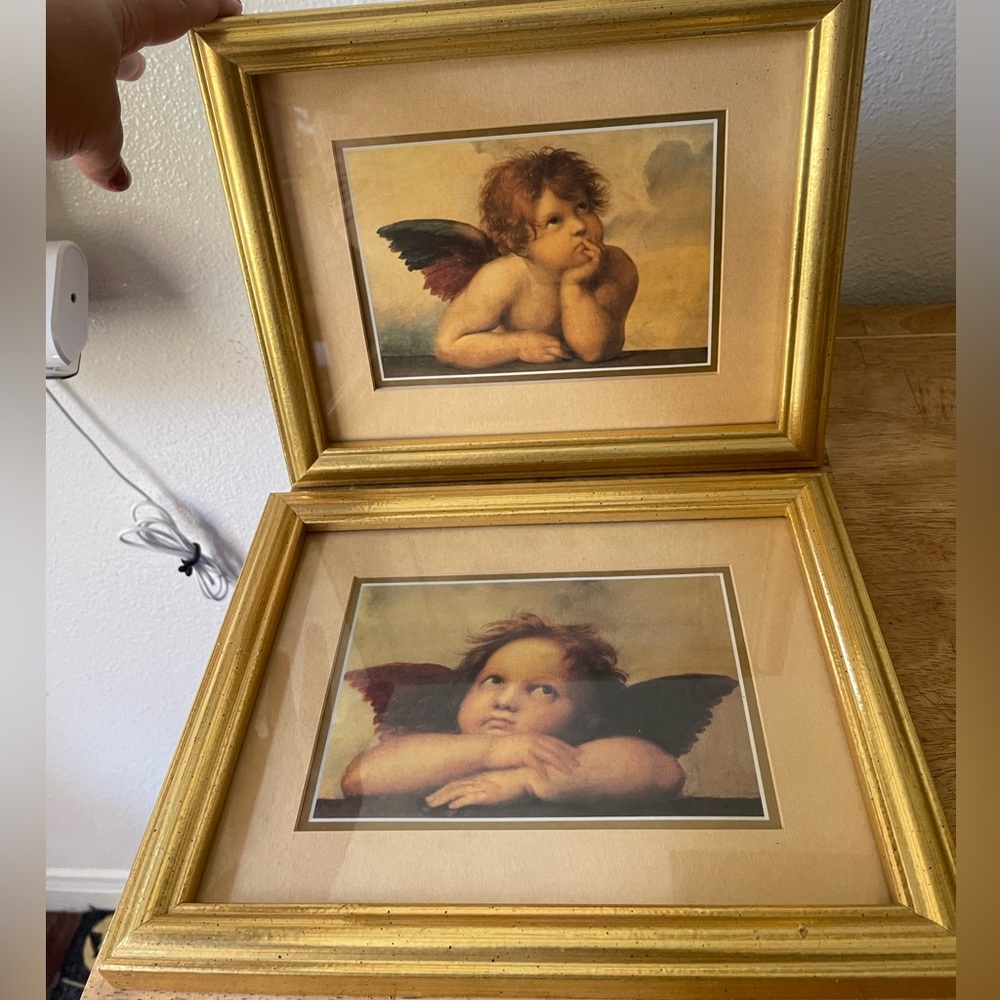 The Two Cherubs by Raphael 1513